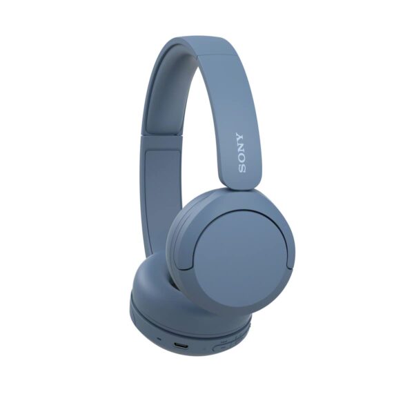 Sony WH-CH520 Wireless Bluetooth Headphones with Mic, Up to 50Hrs Battery, Quick Charge, DSEE Upscale, Multipoint Connectivity, Voice Assistant, Customized EQ-Blue - Image 2