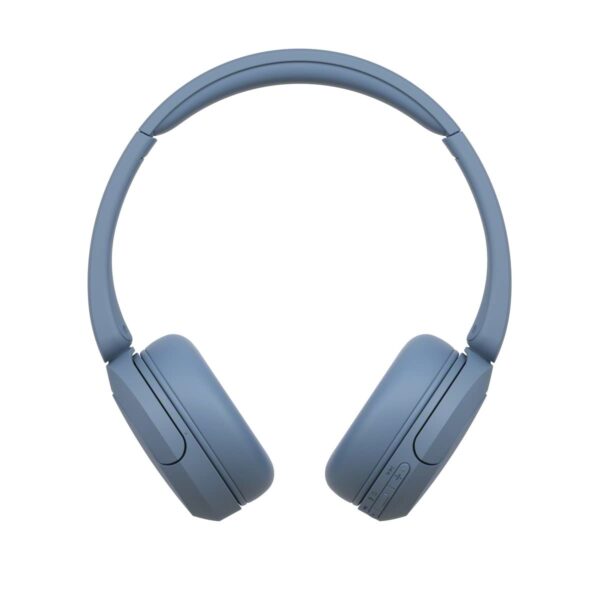 Sony WH-CH520 Wireless Bluetooth Headphones with Mic, Up to 50Hrs Battery, Quick Charge, DSEE Upscale, Multipoint Connectivity, Voice Assistant, Customized EQ-Blue