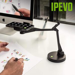 Multi-Angle Arm for Smartphones, Multi-Jointed Phone Holder for Visual Communication and Presentations