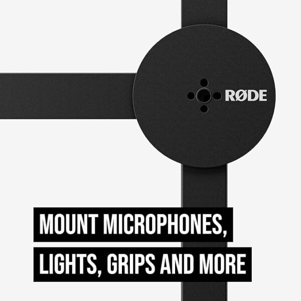 RØDE Magnetic Mount Smartphone Accessory Mount With Cold Shoe Slots and a 1/4-inch Thread (MagSafe Compatible) - Image 3