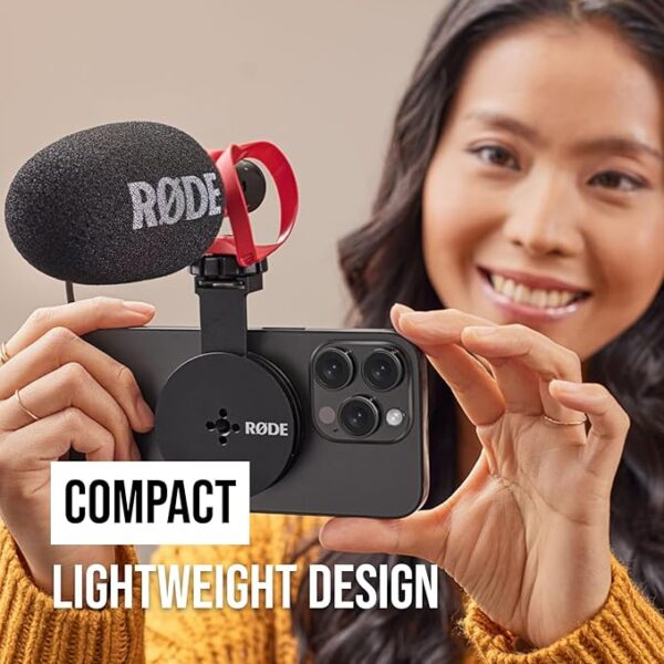 RØDE Magnetic Mount Smartphone Accessory Mount With Cold Shoe Slots and a 1/4-inch Thread (MagSafe Compatible) - Image 5