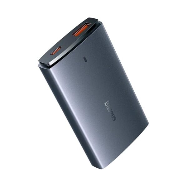 Baseus GaN5 Pro Flat Ultra Slim 65W USB-C+USB-A Wall Charger - Image 6