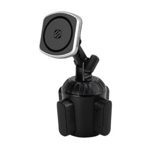 Scosche MP2CUP2M-SP MagicMount Pro 2 Magnetic Cup Car Mount Holder, Mag-Safe Compatible Phone Holder, Powerful Rare-Earth Neodymium Magnets, Optimal Viewing Angle, Compatible with iPhone 14/13 Series