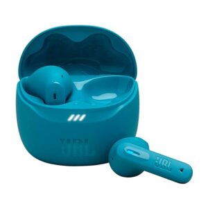 JBL New Launch Tune Flex 2 TWS, ANC Earbuds, 48Hr Playtime,Dual Connect,Ambient Aware, Relax Mode,Customized EQ with Headphones App,6 Mics for Clear Calls, Spatial Sound,Personi-Fi 3.0 (Turquoise)