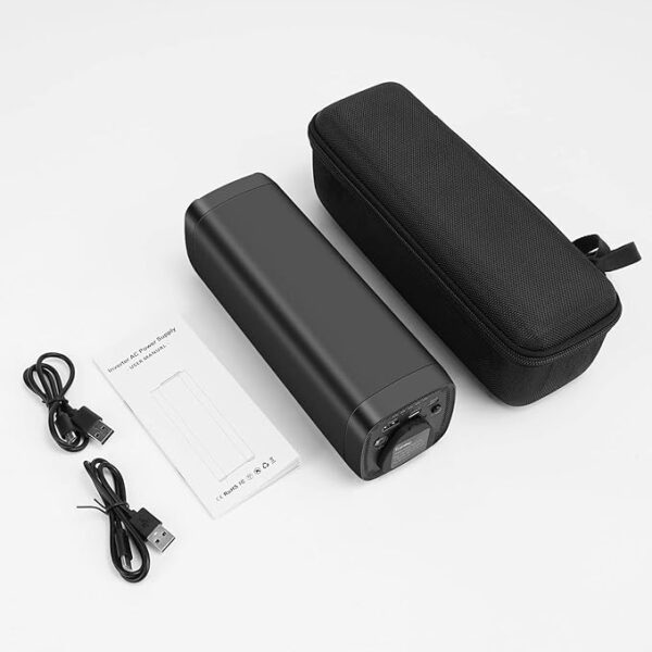 Bequest Power Bank with 100W AC Outlet, 31200mAh Portable Laptop Power Bank, 12W USB Output & 15W Type-C Output Ultra-High Capacity, Battery Backup Power Supply, Compatible with Phone, Drone, Camera - Image 2